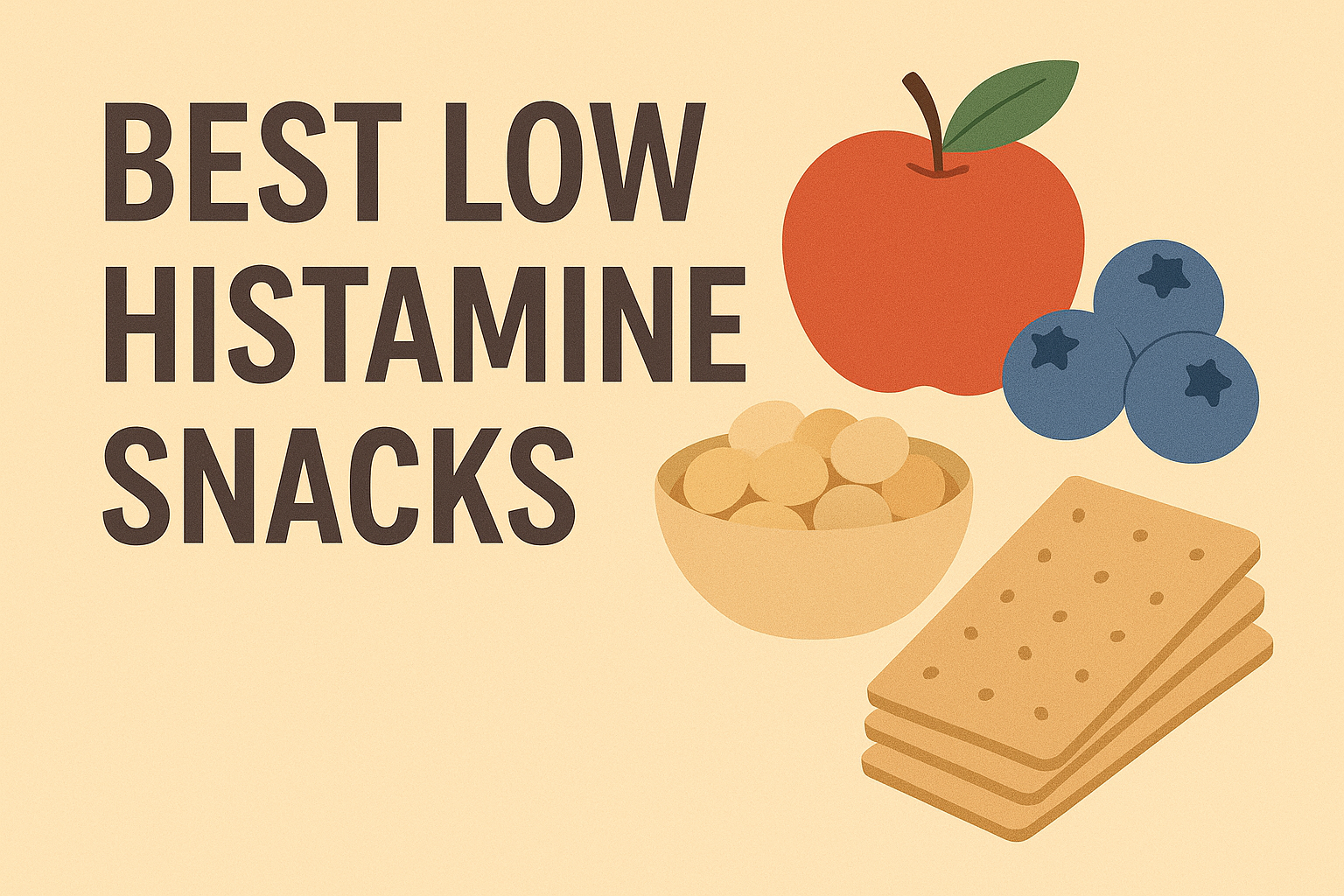 Best Low Histamine Snacks: Healthy Options for Sensitive Diets
