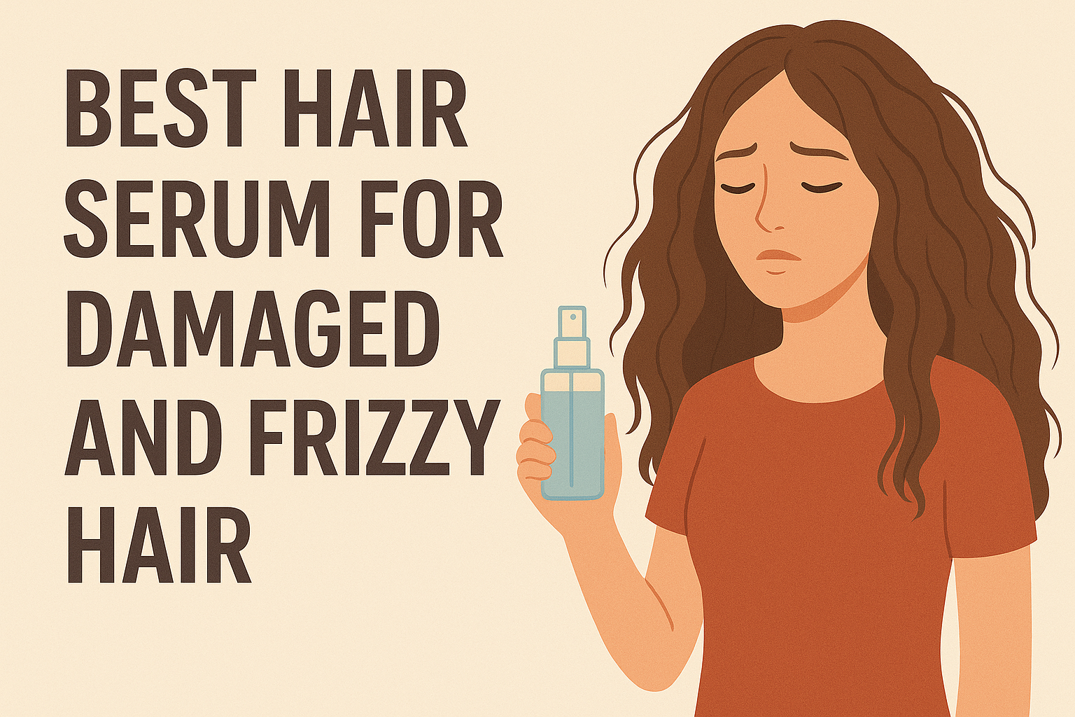 Best Hair Serum for Damaged and Frizzy Hair