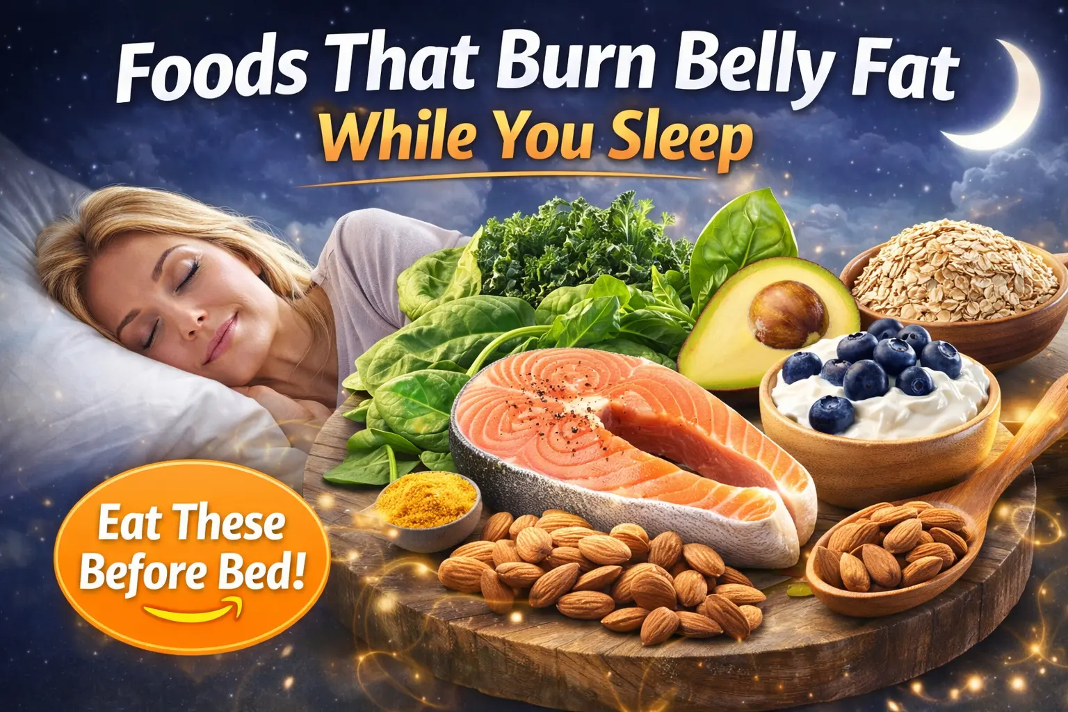 Foods That Burn Belly Fat While You Sleep