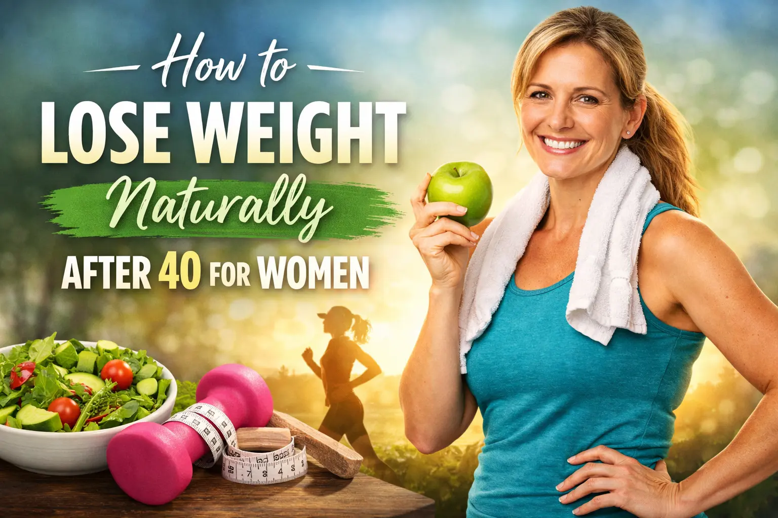 How to Lose Weight Naturally After 40 for Women