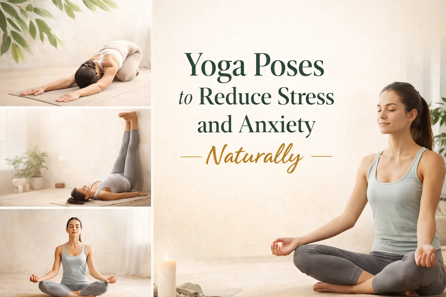 Yoga Poses to Reduce Stress and Anxiety Naturally