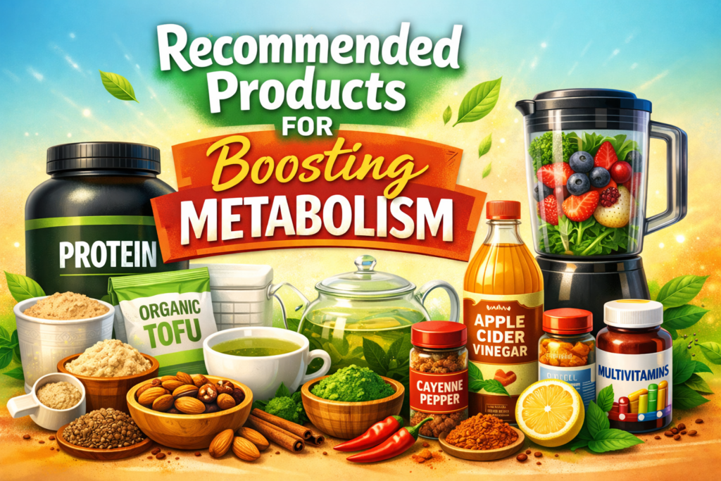 Recommended Products for Boosting Metabolism