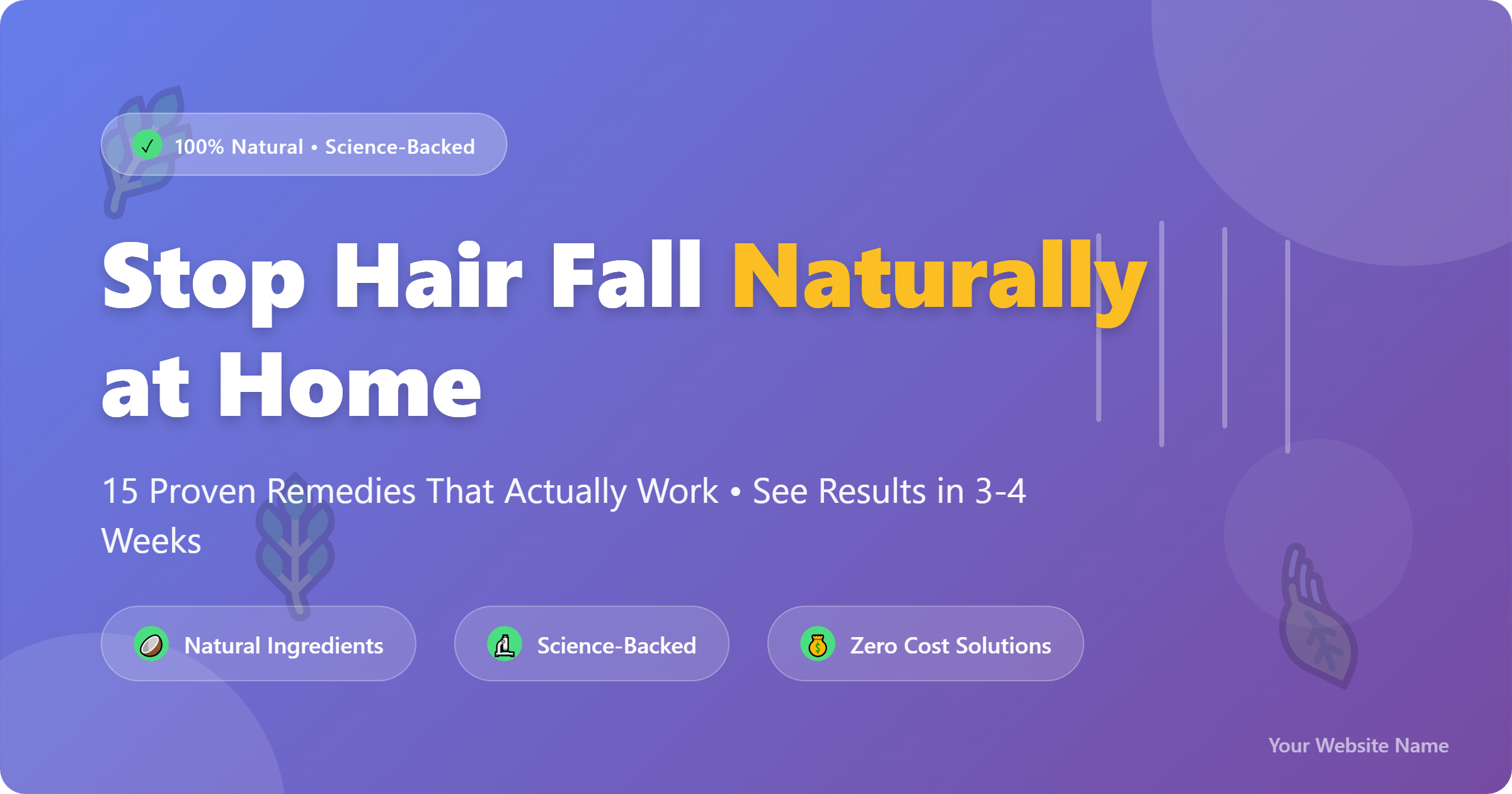 How to Reduce Hair Fall Naturally at Home: 15 Proven Remedies (2026)