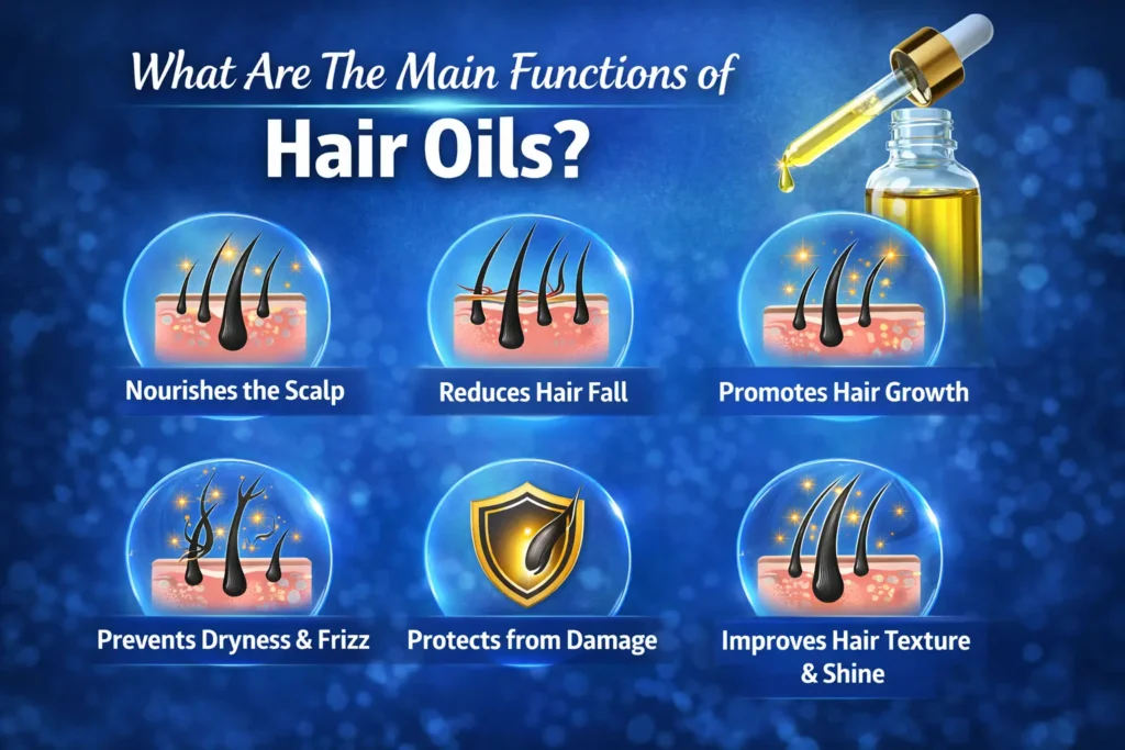 What Are The Main Functions of Hair Oils